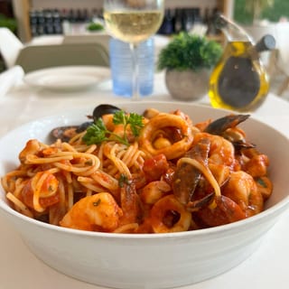 Spaghetti seafood