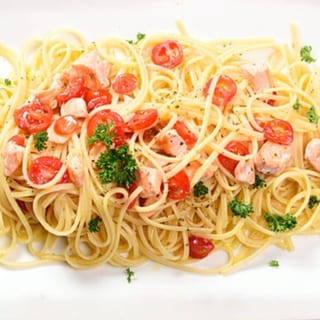 Spaghetti Salmon