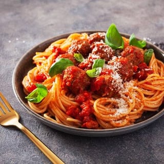 Spaghetti Meatballs