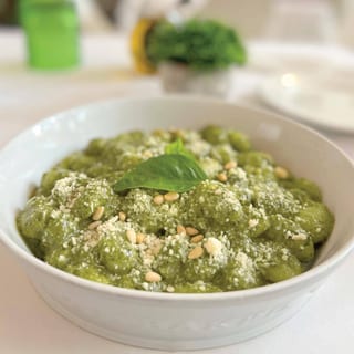 Gnocchi al pesto