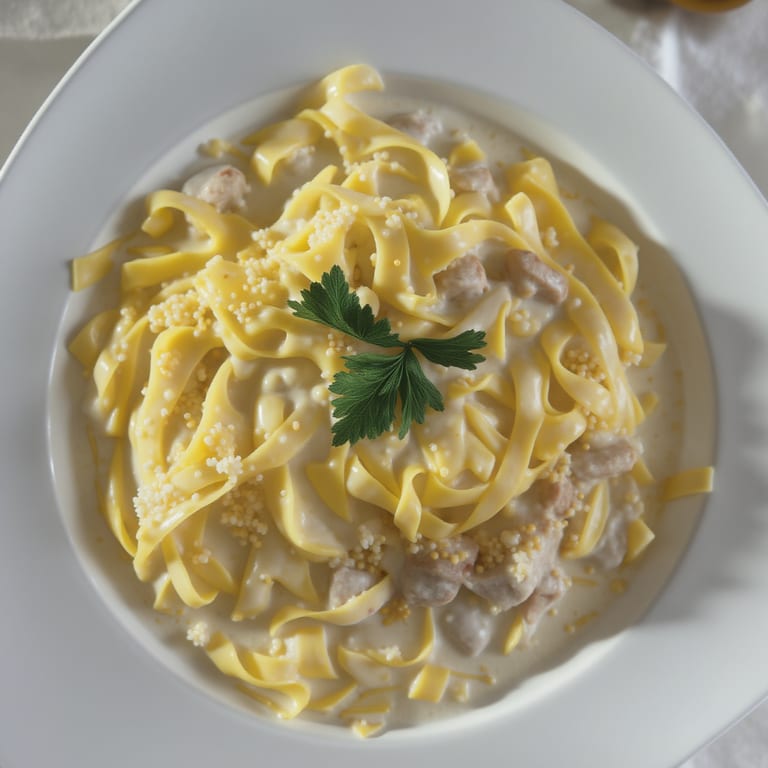 Fettuccine Alfredo Delight